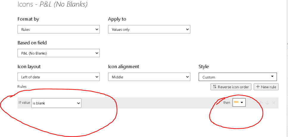 Solved: Conditional Formatting - Icons - Microsoft Fabric Community