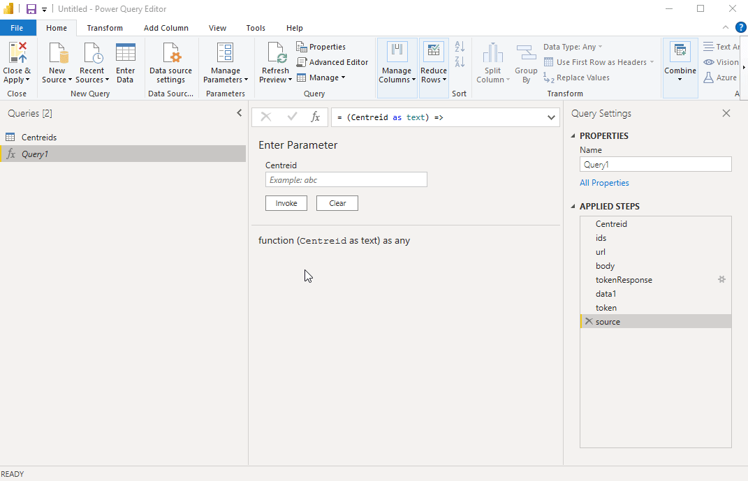 Solved: Issue with returning a table. - Microsoft Fabric Community