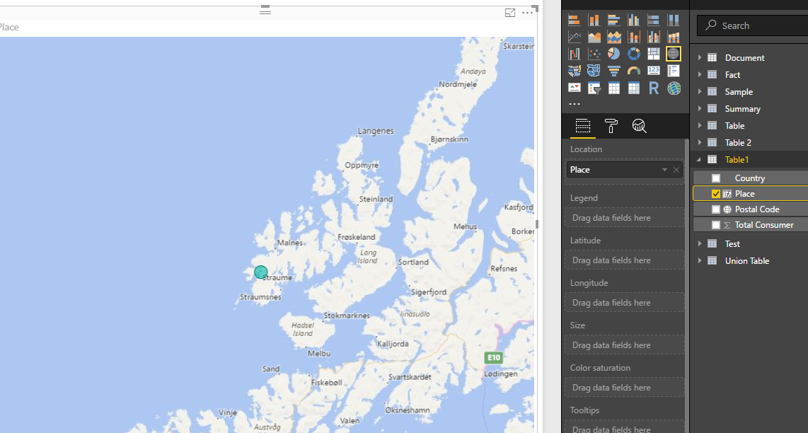 Solved: Issue with locating places on map using Postal Cod ...
