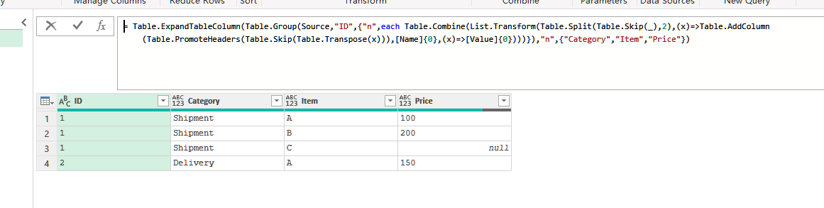 Solved: Pivot Table with multiple same values - Microsoft Fabric Community