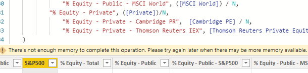 Create calculated column from a measure (using SEL... - Microsoft ...