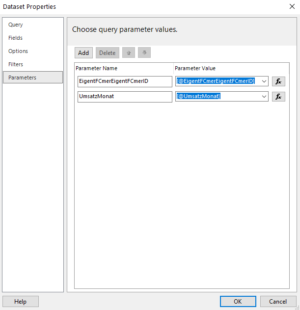 Power BI Report Builder handling parameters with s... - Microsoft ...