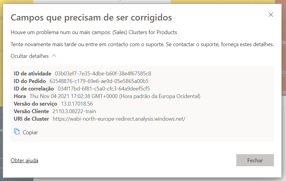 Solved: Cluster analysis on scatter plot not working - Microsoft Fabric ...