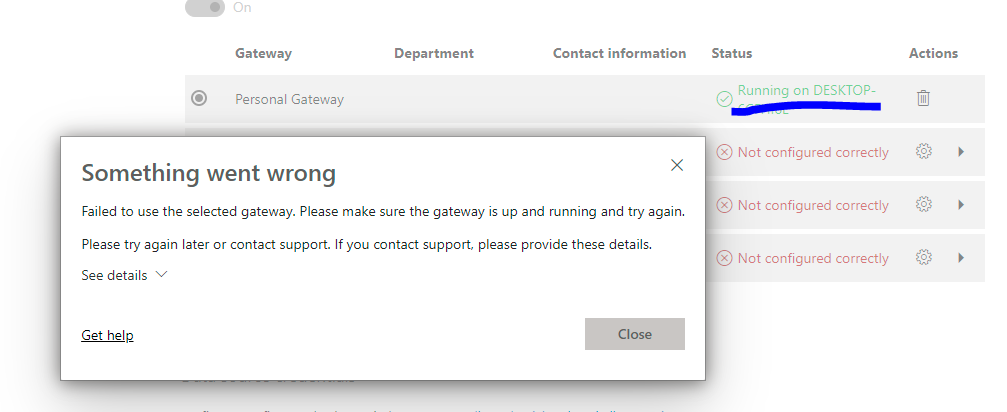 Re: error for visual direct query with azure data... - Microsoft Fabric ...