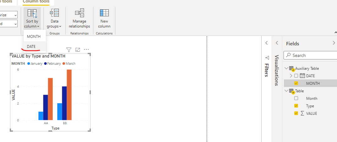 Solved: Sort Column Clustered Bar - Microsoft Fabric Community