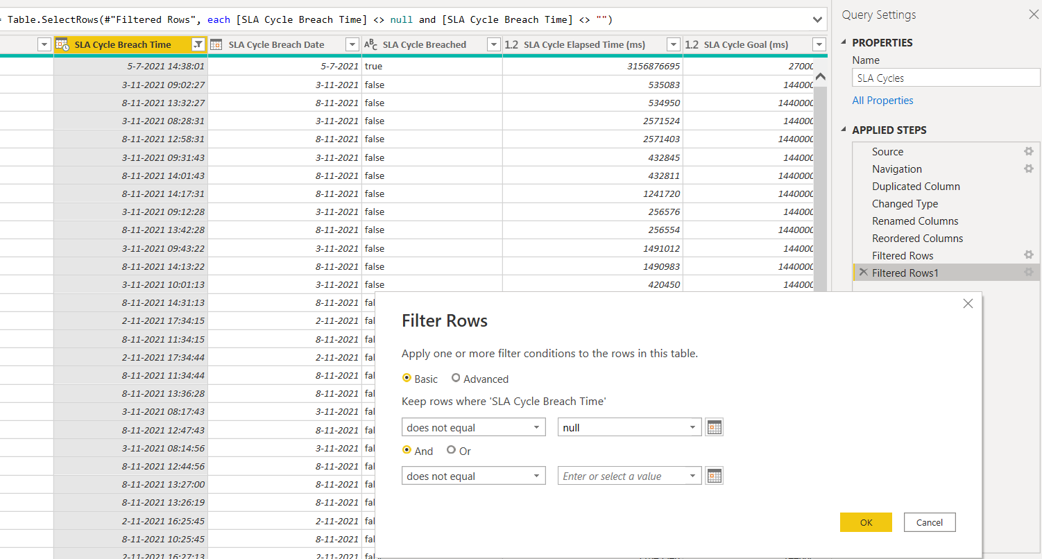 Solved: Filter Power Query Editor - Microsoft Fabric Community