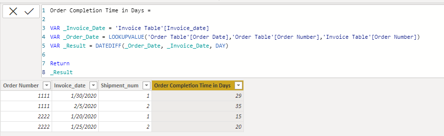 Solved: Re: Difference between two dates - Microsoft Fabric Community