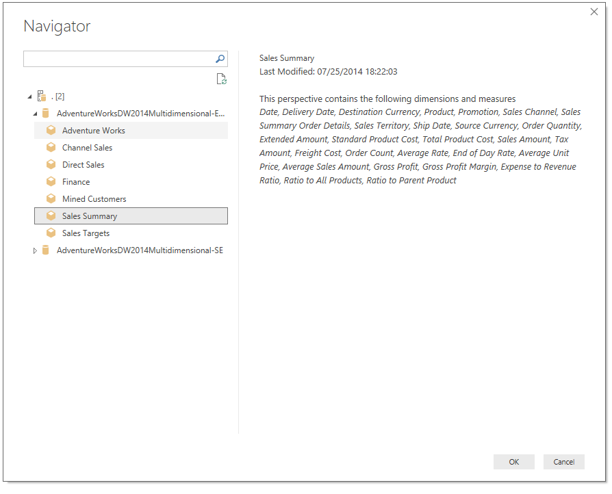 Cannot Import Data from SSAS in Power BI - Microsoft Fabric Community