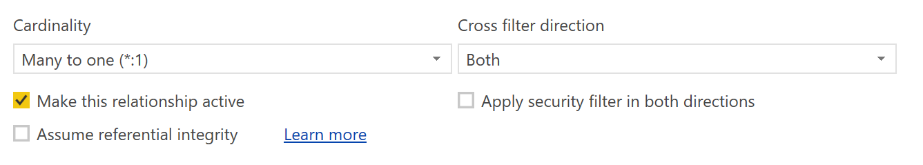 Direct Query bi-directional relationship not worki... - Microsoft ...