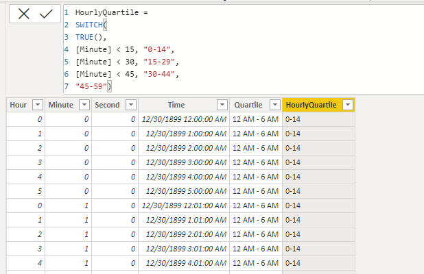Solved: creating key for time table - Microsoft Fabric Community