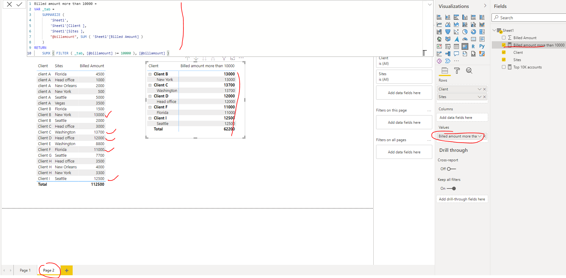 Solved: Removing a measure from a filter to show all const ...