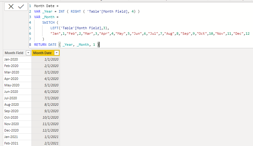 Solved: Calculated column to get Date Field from Text - Microsoft ...