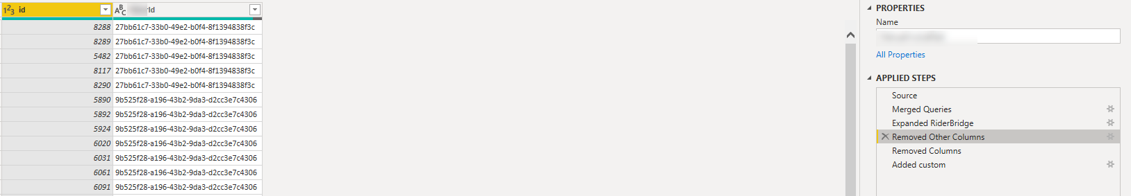 Left Merge returning null for all records in Dataf... - Microsoft ...