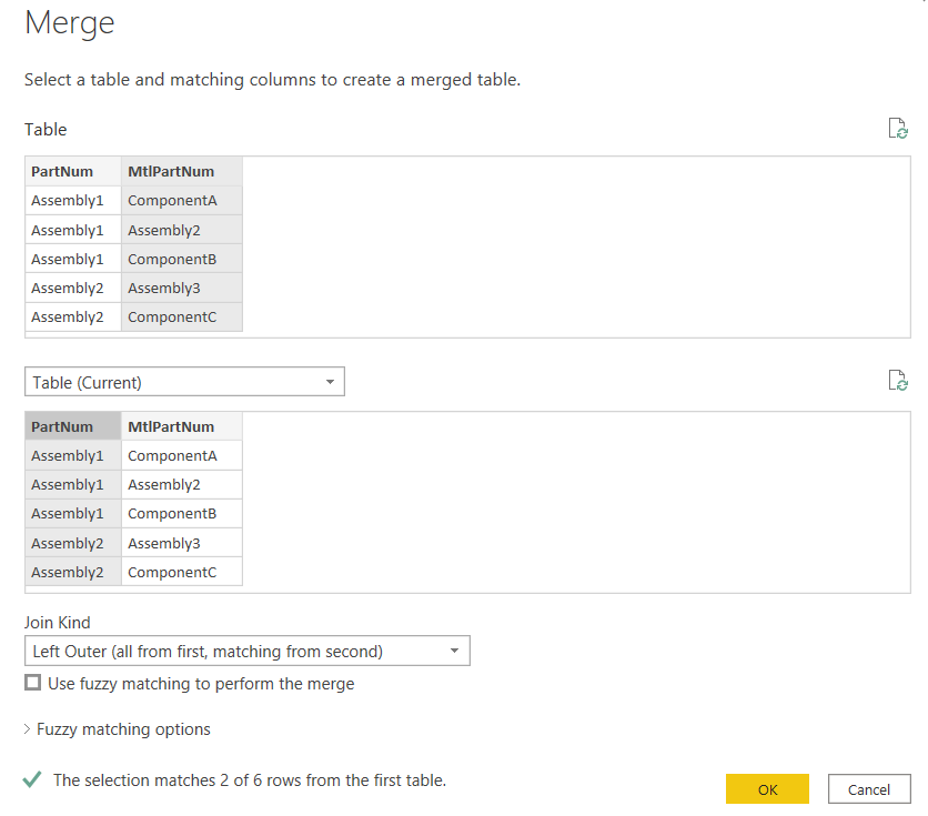 Merge Query To Itself In Loop - Microsoft Fabric Community