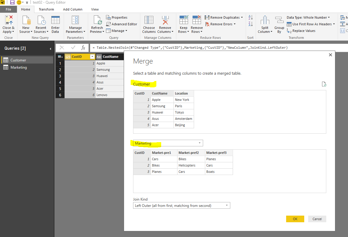 Merge two tables into one - Microsoft Fabric Community