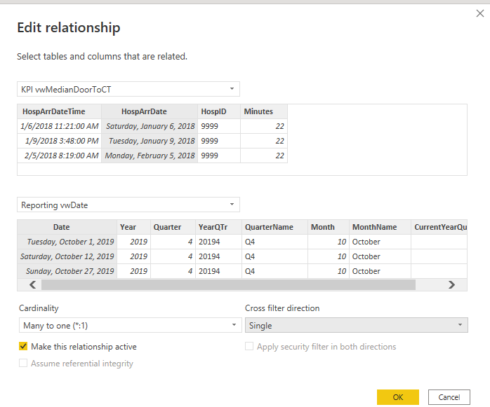 Date not joining correctly - Microsoft Fabric Community
