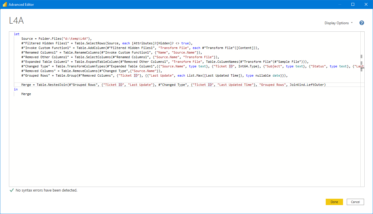 Solved: Filter ticket column based on last update - Microsoft Fabric ...
