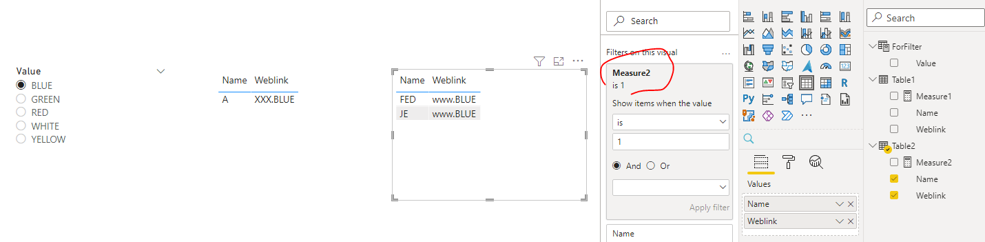 Test Search box - multiple tables and visuals - Microsoft Fabric Community