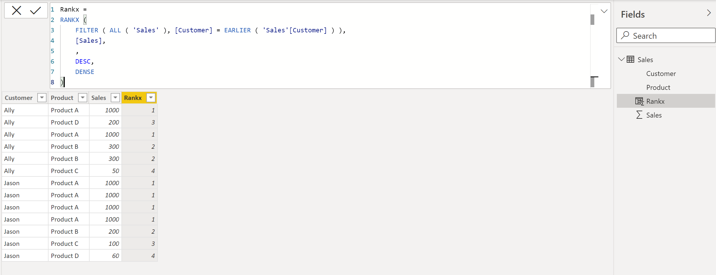 Solved Re Calculated Column Rankx With Multiple Columns Microsoft Fabric Community 6652