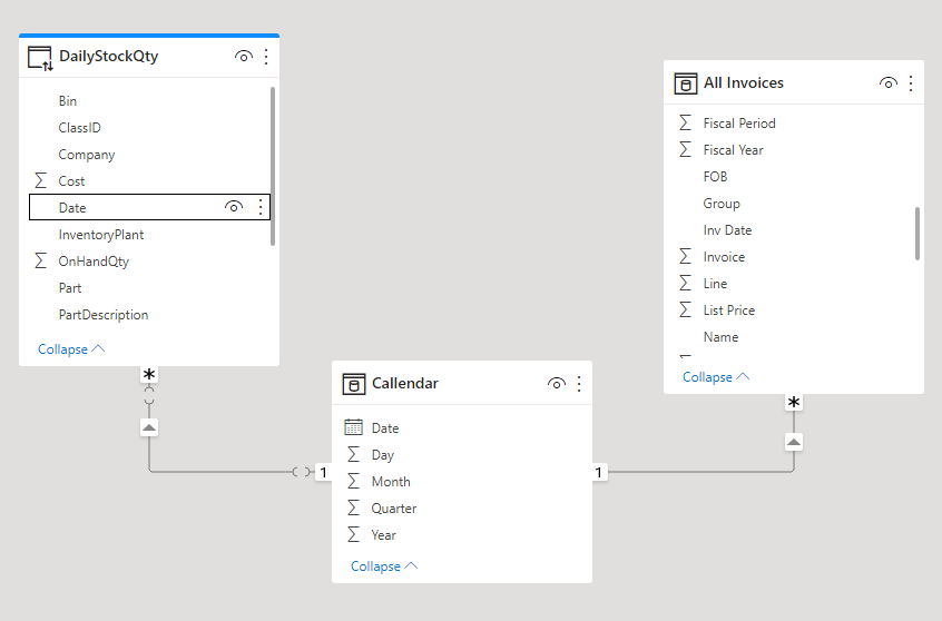 Solved: Table relationships with a Master date table - Microsoft Fabric ...