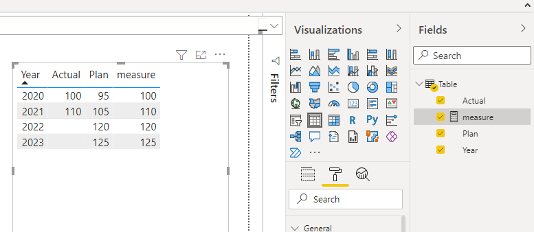 Solved: Combine actual and target based on date - Microsoft Fabric ...