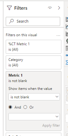Solved: Removing Blank Row From the Matrix table - Microsoft Fabric ...
