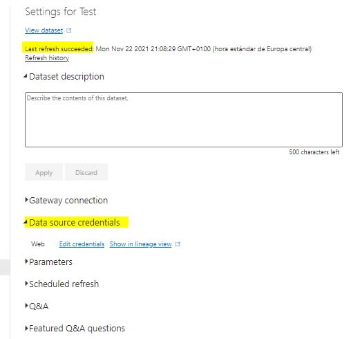 Solved: The dreaded data credentials error ... - Microsoft Fabric Community