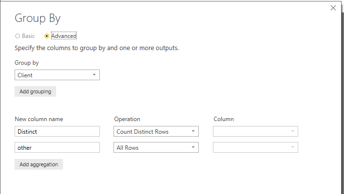Group By together with Distinct Count does not wor... - Microsoft ...