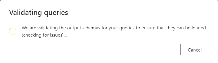 Query errors after training model - Microsoft Fabric Community