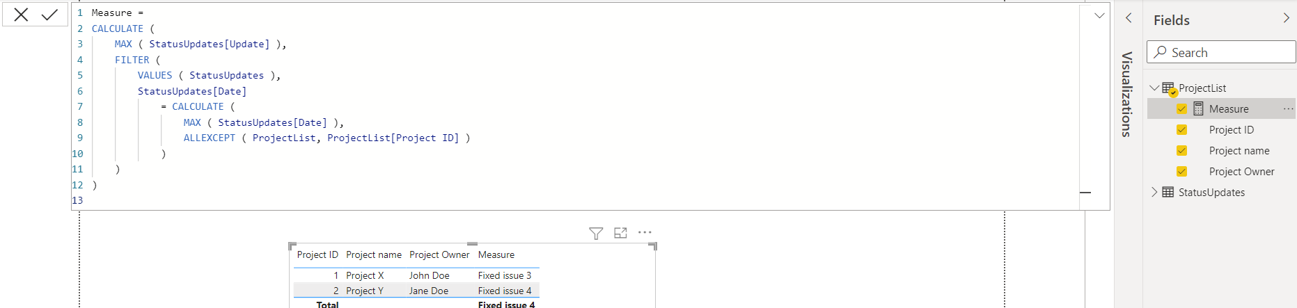 Solved: Return values for the last date available - Microsoft Fabric ...