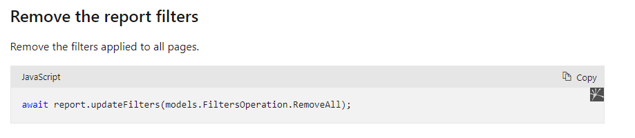 Solved: Remove Filters on all pages in Dashboard Report? - Microsoft ...