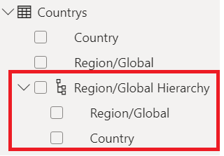 Hierarchy Column in a Slicer for display of singe ... - Microsoft ...