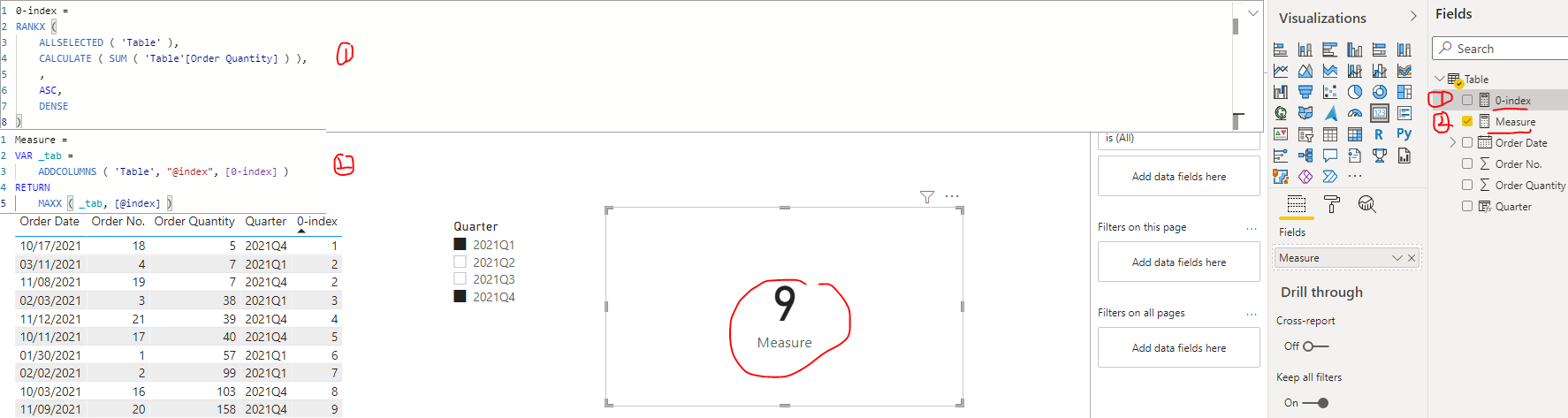Solved: How to search out or identify the top index month ...