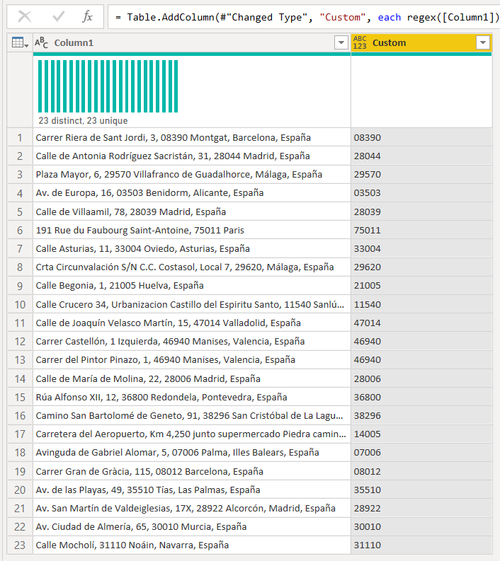 Solved: Extract postal code from address - Microsoft Fabric Community