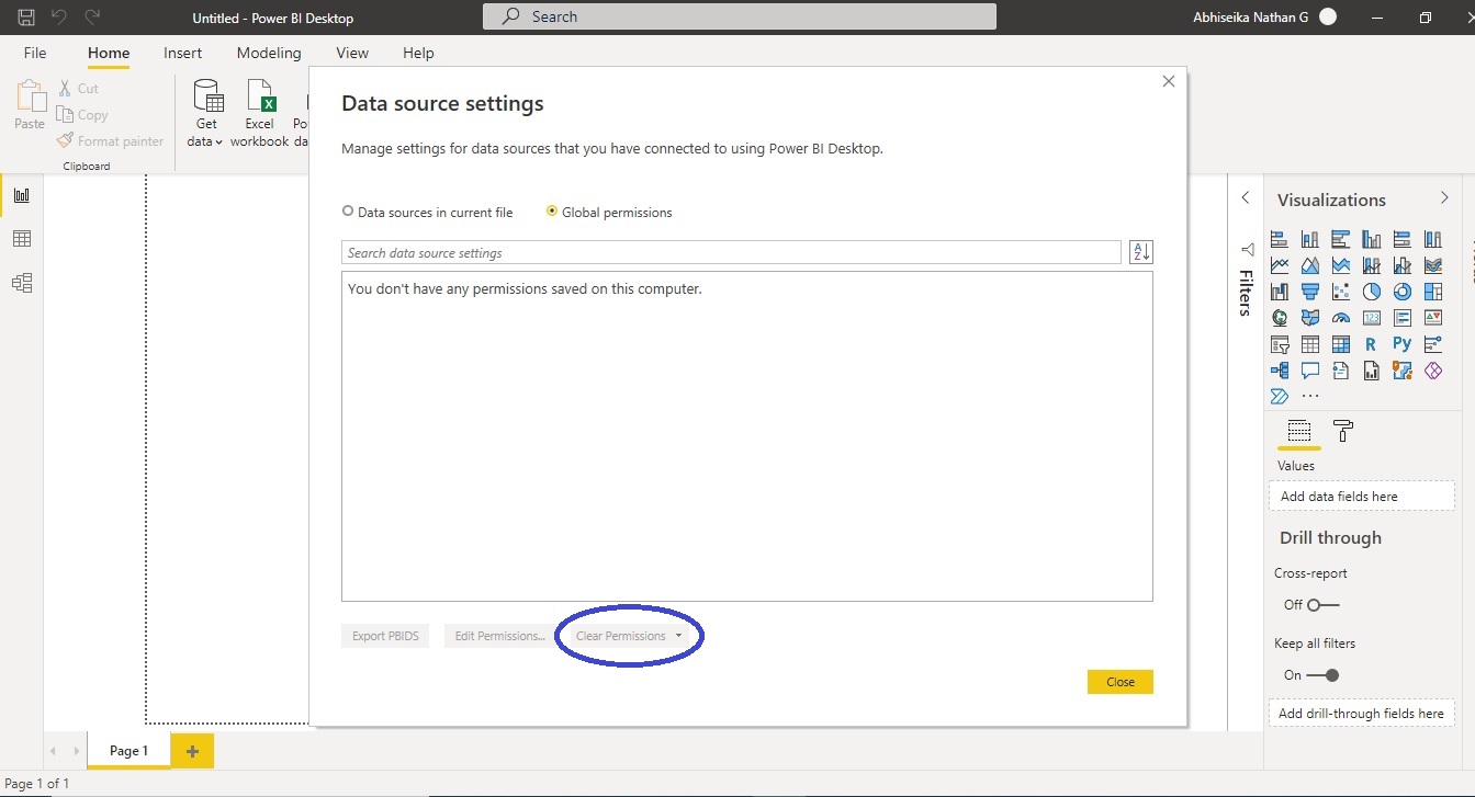 Power BI dataflow - Unable to connect and sign in ... - Microsoft ...