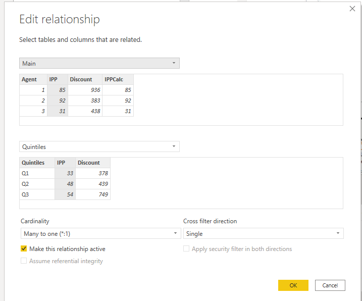 Percentile Charting - Microsoft Fabric Community