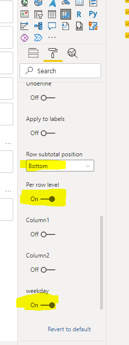 Solved: Matrix SubTotal - Microsoft Fabric Community
