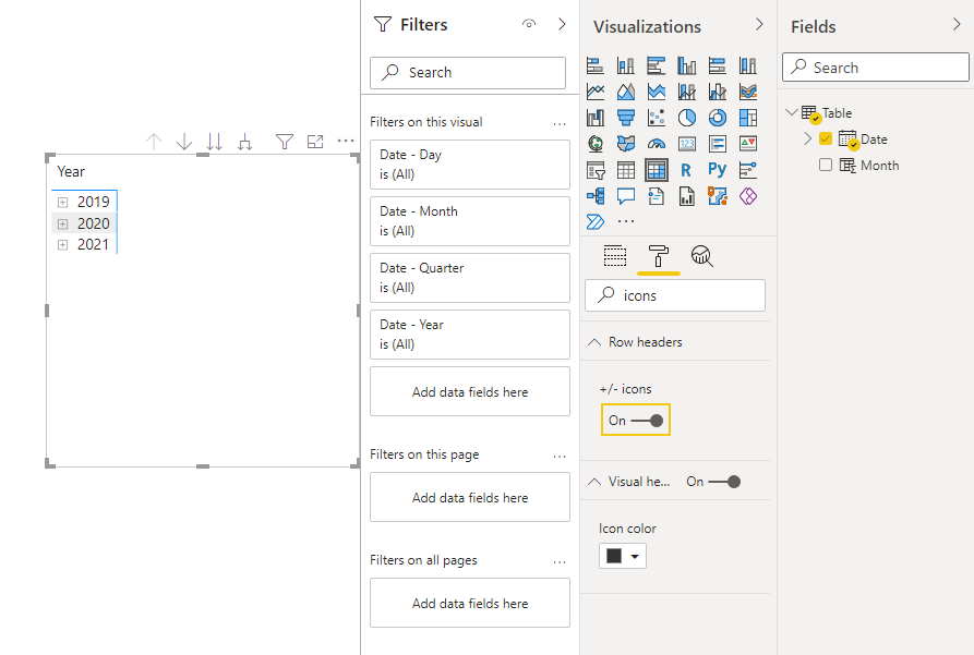 Solved: matrix visual - Microsoft Fabric Community