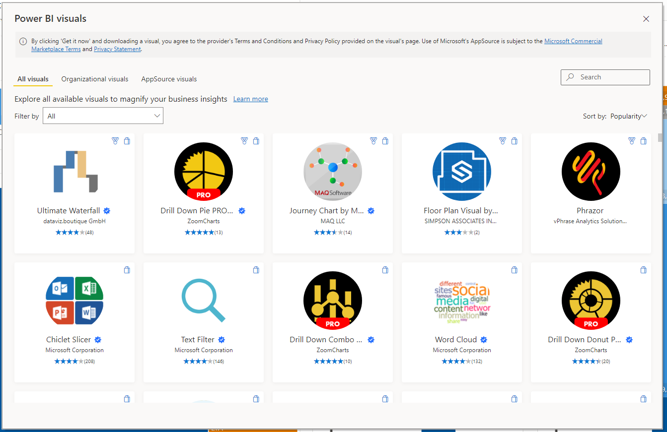 Solved: custom visual store is not working - Microsoft Fabric Community