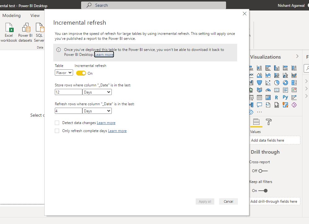 Solved: Issues in Incremental refresh - Microsoft Fabric Community