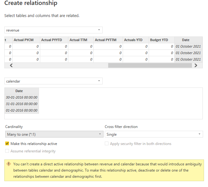 Solved: Data relationship - Microsoft Fabric Community