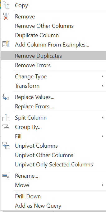 Solved: Remove duplicates after concat of multiple columns - Microsoft ...