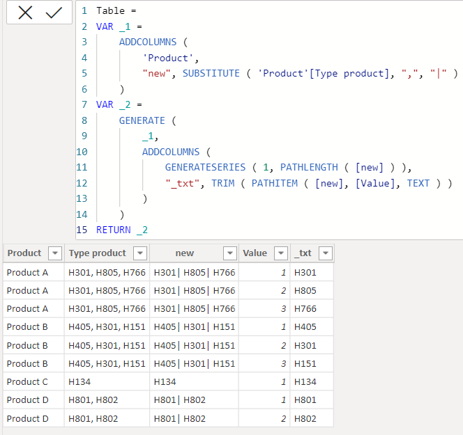 Solved: Categorising based on reference table - Microsoft Fabric Community