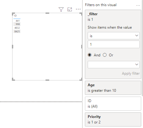 DAX filter - Microsoft Fabric Community