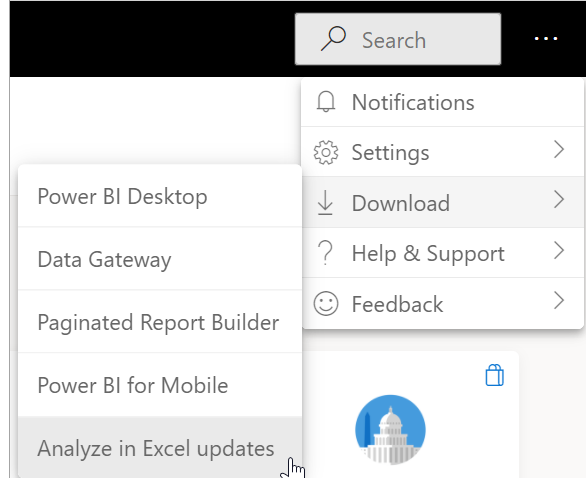 Power BI Download for Analyze in Excel Link Broken - Microsoft Fabric  Community