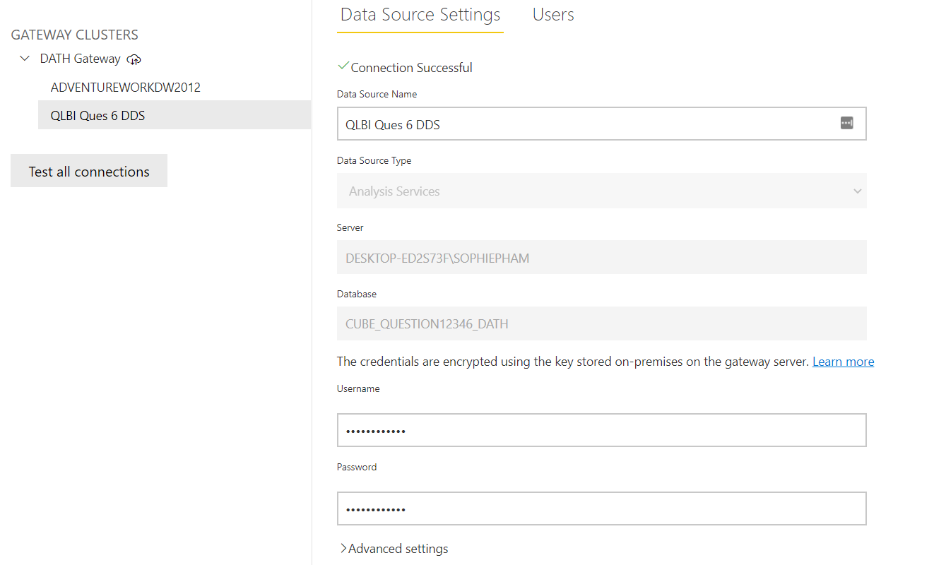 Solved: Problem Data source access error although setup ga ...