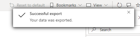 ExportDataFailed Error from Embed API - Microsoft Fabric Community