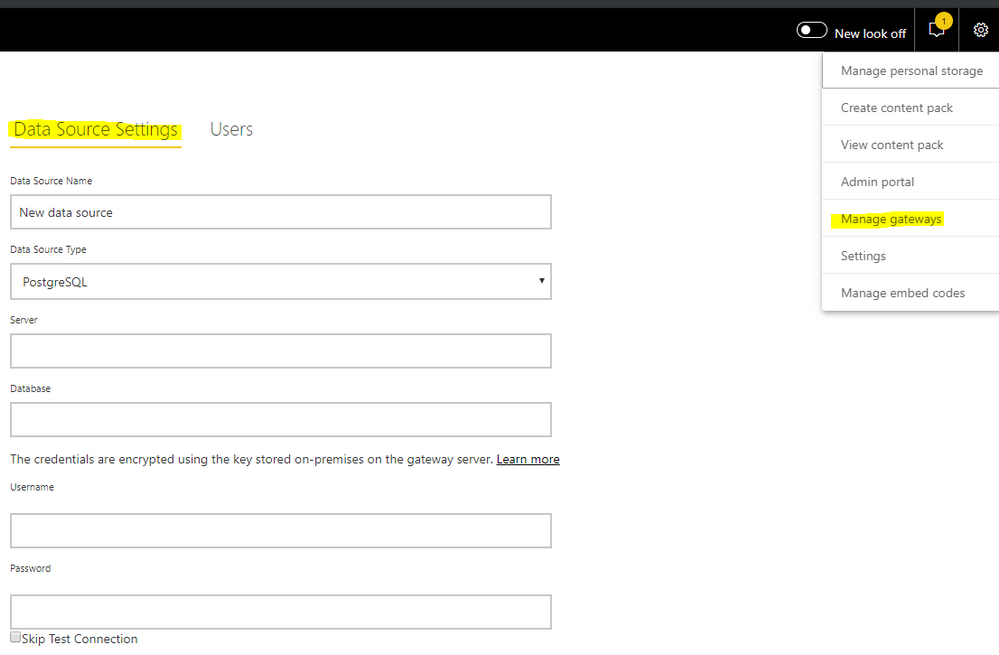 Cannot add Schedule Refresh with Postgre SQL Serve... - Microsoft ...