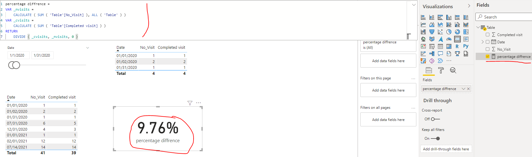 Solved: keeping fixed values - Microsoft Fabric Community