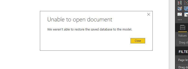 Power BI model fails to Load - Microsoft Fabric Community